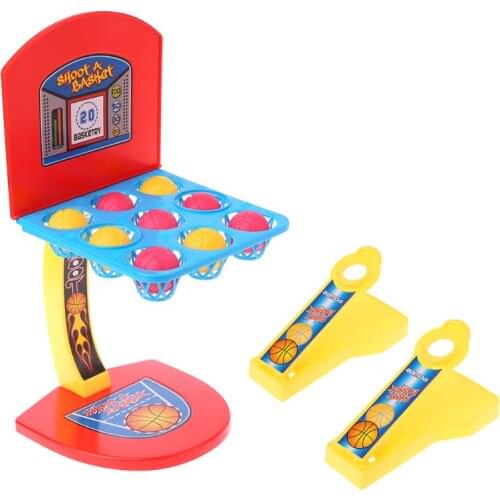2020 New Mini Table Toys Desktop Shooting Basketball Hoop Parent-child Interactive Game Gift For Children Kids