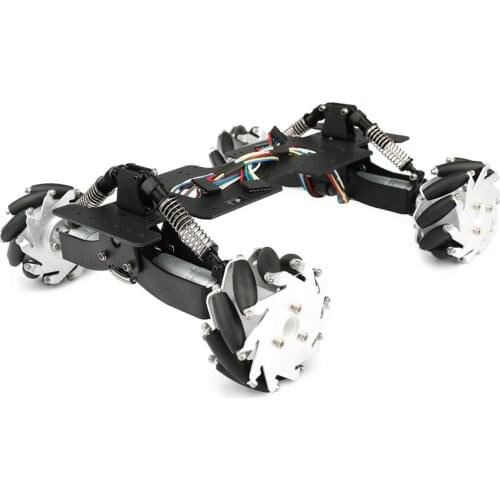 ! 4WD Car chassis DC motor Shock absorption ROS Omni-directional mobile Hall or Photoelectric Speed measuring Motor