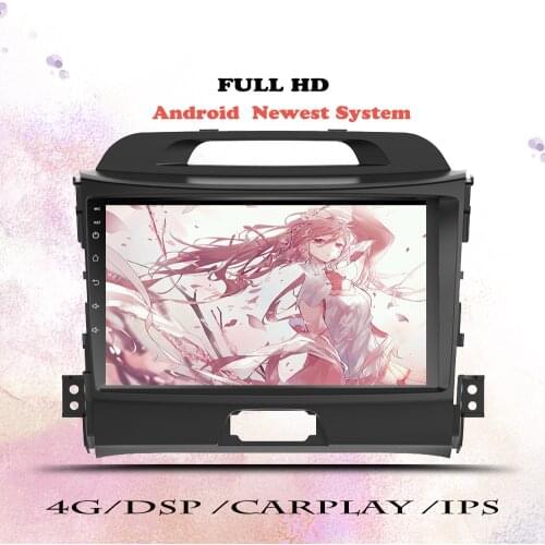 2Din Android 10.0 Head Unit Radio Multimedia Video Player GPS navigation for KIA Sportage 3 2010 2011-2016 car radio receiver