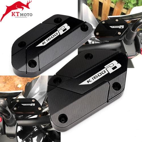 For BMW K1600B K 1600B K 1600 B 2016-2020 High quality Motorcycle CNC Aluminum Front Brake Clutch Fluid Reservoir Cap Tank Cover