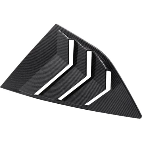 For Ford RS MK3 Hatchback Carbon Fiber Window Side Louvers Vent