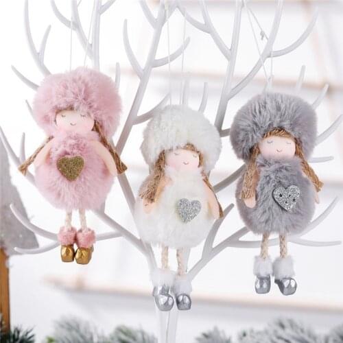 Merry Christmas Decorations For Home Christmas Angel Doll Xmas Navidad 2021 Noel Gifts Christmas Ornament New Year 2022