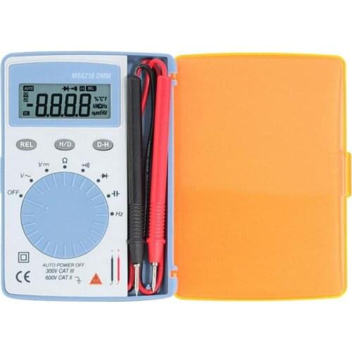 Hot Sale Handheld Digital Multimeter MS8216 Data Hold 4000 Counts Autoranging High Accuracy LCD AC/DC Voltage DMM Diode Meter