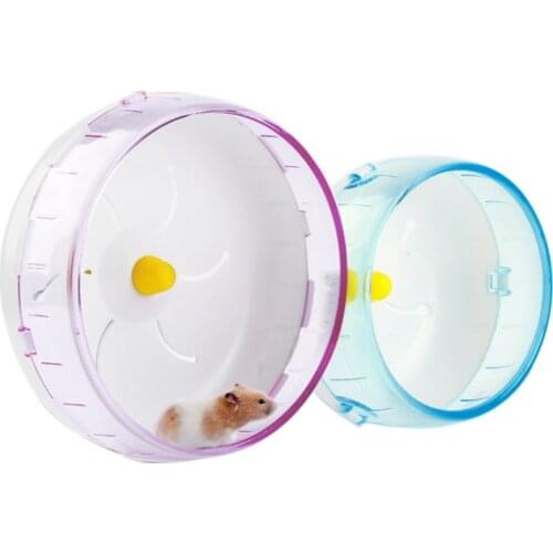 Hamster Running Disc Toy Silent Rotatory Jogging Wheel Pet Sports Wheel Toys D1