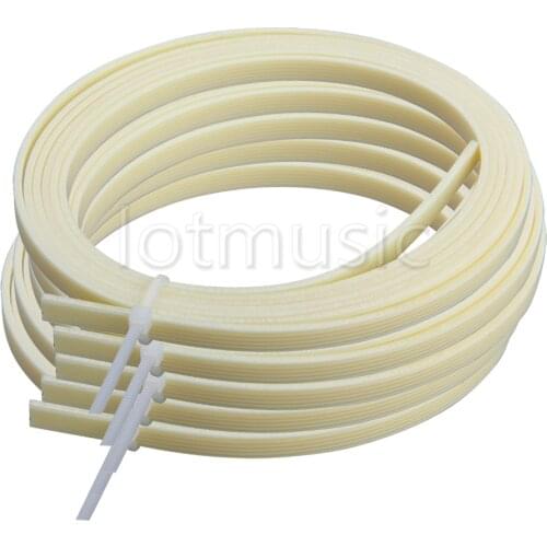 Guitar Binding Purfling Strips Celluloid Guitar Parts Accessories 11 Style Available 5 Pcs for Luthier Supplies 5 Feet 4mm