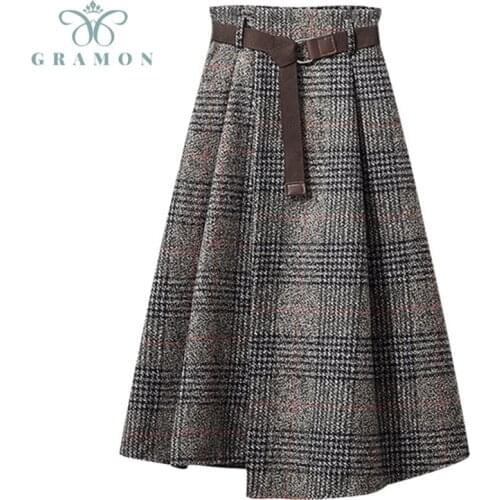 Женские юбки Mina dream sound China At AliExpress