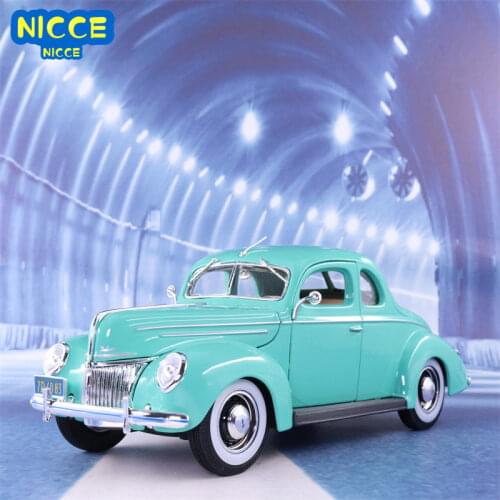 Maisto 1:18 Ford 1939 Ford Deluxe Simulation Alloy Finished Car Model With Base Collection Ornament Gifts