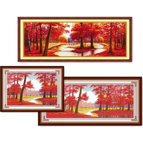 Everlasting Love Opportunity Knocks Chinese Cross Stitch Kits Ecological Cotton Stamped 11CT DIY Christmas Decorations For Home