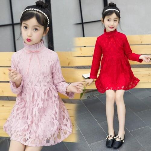 2018 new spring autumn/winter/summer Girls Kids Boys high collar Dress comfortable cute baby Clothes Children Clothing