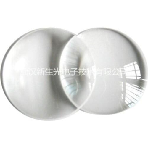 Flat Convex Flat Concave Focusing Lens of 20 Mm Diameter Optical Fiber Quartz Laser Focusing Lens