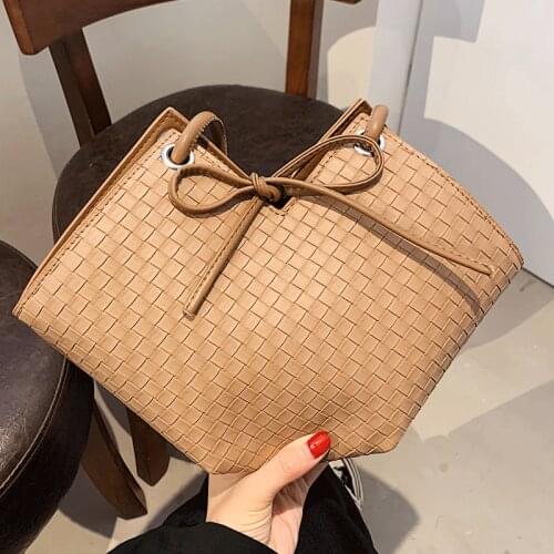 Casual Weave Shoulder Bags for Woman Designer Brand Ladies Tote Bag Fashion Sac A Main High Quality Female Handbags Women Bags