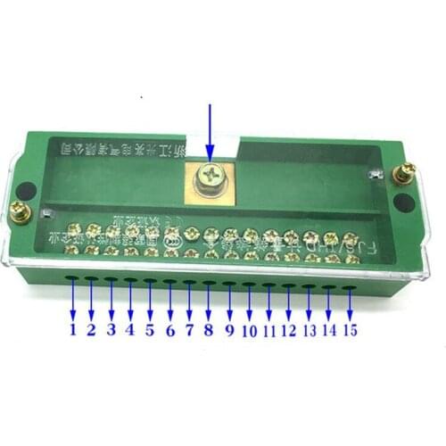 1 in 15 out Junction Box Distribution Box Power Supply One-in and More-out Box Line Separated Time Terminal Board
