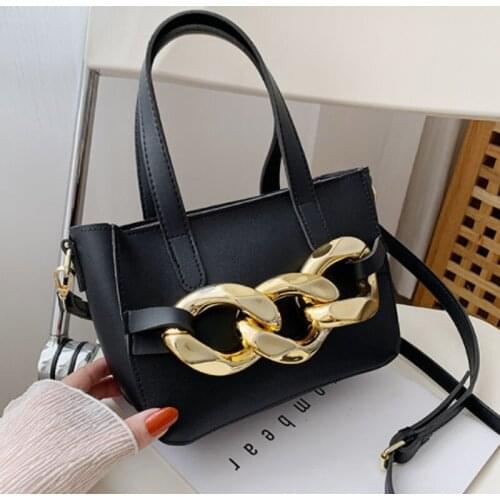 Luxury Thick Chain Crossbody Bag 2021 Summer Fashion High Quality Shoulder Handbags Lady Travel Bag Shoulder Bag