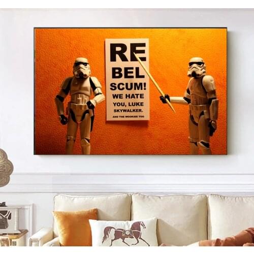 Funny Hulk Creative Abstract Movie Star Wars Poster and Print Wall Canvas Painting Home Decor Wall Art Picture for Living Room