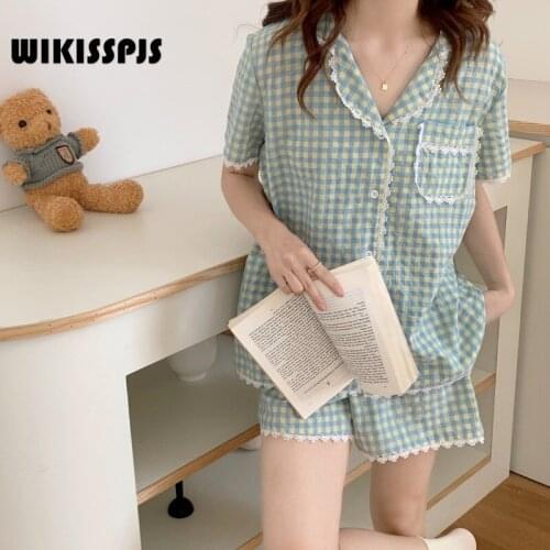 WIKISSPJS Women's Pajamas With Shorts