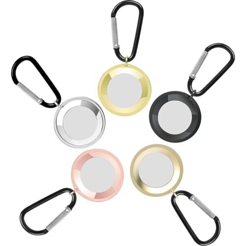 1PC Airtag Case Protective Cover For Air tag Tracker Location Protector Shell For Airtags Anti-lost 5 Colors Keychain L198