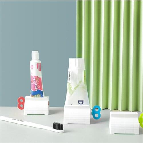 Facial Manual Clips Companion Home Plastic Toothpaste Tube Squeeze Easy Dispenser Rolling Holder Bathroom Supply Accessories Ora