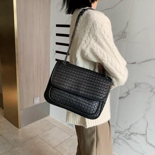 2020 Fashion Large Capacity Casual Totes High Quality Chain Shoulder Messenger Bags Women Purse and Handbags Small Square Bags
