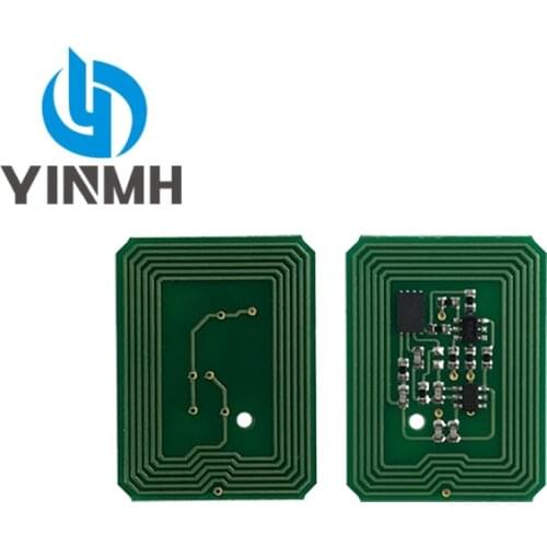 4pcs 8K 6K toner chip for oki C5650 C5750 cartridge reset chip 43865708 43865707 43865706 43865705