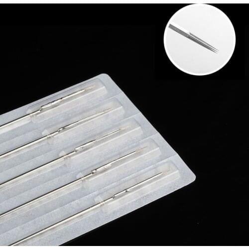 Free shipping 50pcs tattoo needles M1 0.35mm tattoo machine Assorted Sterilized dermograph Needles Free Shipping CE high quality