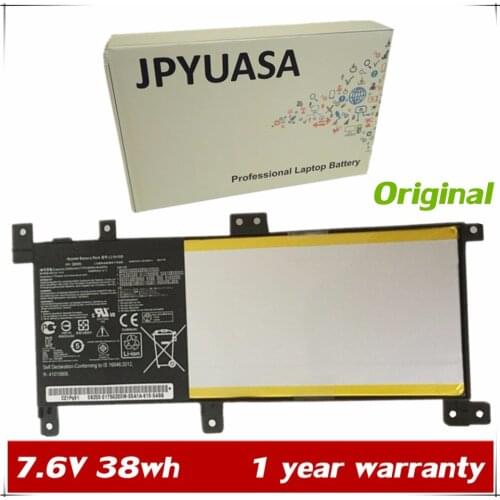 7XINbox 7.6V 38wh Original C21N1509 Laptop Battery For ASUS Notebook X Series X556UA X556UB X556UF X556UJ X556UQ X556UR X556UV