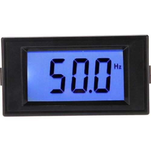 Adeeing LCD Digital Frequency Panel Meter 10Hz-199.9Hz AC80-300V D69-30