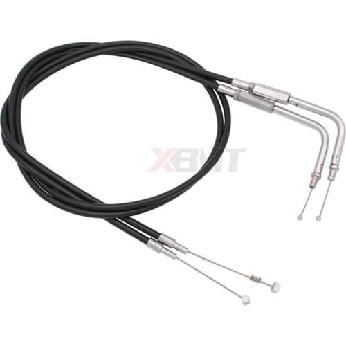 Motorcycle Accessories Throttle Cable For Harley Iron XL 883 1200 XL883 XL1200 Dyna Softail Fat Boy Heritage Road King