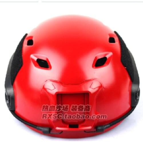 BJ Rapid Response Helmet Emergency Rescue Helmet Red Helmet