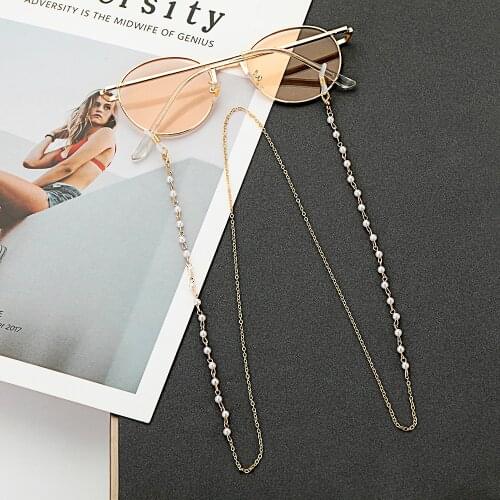 Glasses Chains Pineapple Pendants Glasses Chains Women Sunglasses Holder Strap Necklace Eyeglasses Retainer Eyewear Accessories