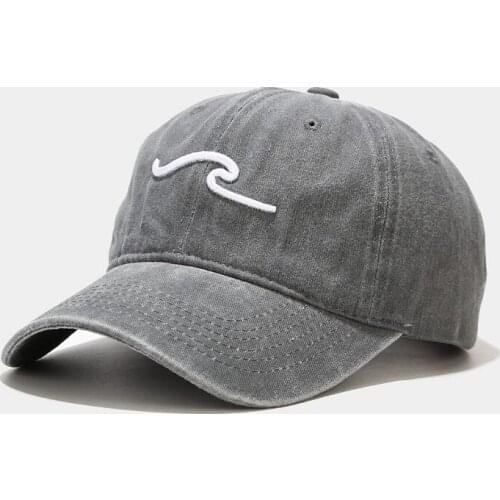 Geometry Embroidery Cotton Baseball Cap Adjustable Snapback Hats for Men and Women 245