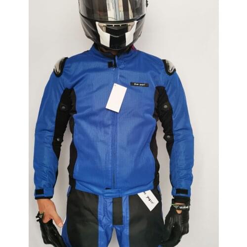 Motorcycle riding suit motorcycle racing suit reflective suit motorcycle anti-fall suit breathable jacket and pants