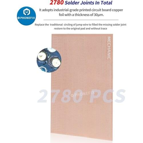 Mechanic Rework Pad Dots Repairing Soldering Lug Spot Repair Welding Plates Replace the Traditional Flyline for iPhone Repair