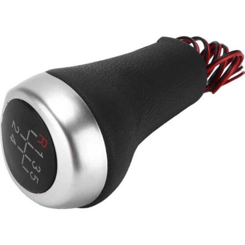 Gear knob cover car styling 5 Speed Gear Shift Knob Lever with Light Replacement for 1 3 5 6 7 Series X1 X3 Z4 Z5 M3 pomo