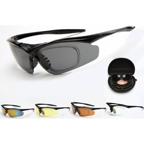 5 Lens/set Riding Cycling Glasses Men Women UV Protection Bicycle Sunglasses Outdoor Sports Mountain Bike Road Bike Eyewear