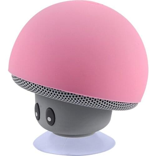 Mini Bluetooth Speaker Waterproof Mushroom Wireless Music HiFi Stereo Subwoofer Hands Free For Phone Android IOS