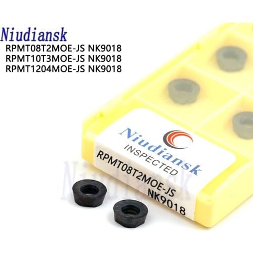 RPMT08T2 MOE RPMT10T3 MOE RPMT1204 MOE-JS NK9018 high quality carbide inserts turning tools lathe tool CNC tool Milling insert