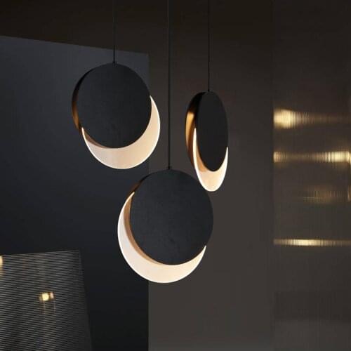 Nordic led stone hanging lights hanging lamp deco chambre chandelier kitchen fixtures living room