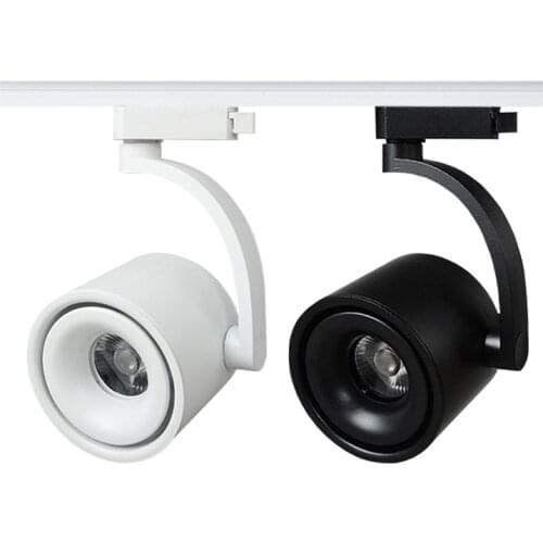 Led Track Lights 7W 12W 15W COB Track Lamps for Shop Rail Aluminum Spotlights for Clothing Store Track Lighting