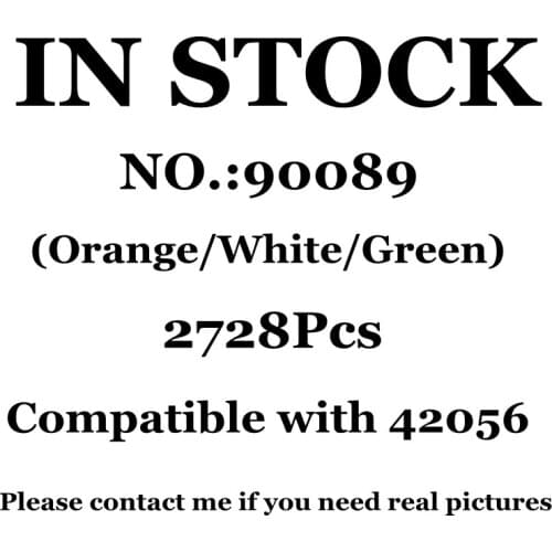 IN STOCK 90089 2728Pcs High-tech Italian Super Race Car Model Building Block Bricks Toys gift Compatible 42056 20001 3368B 3368C