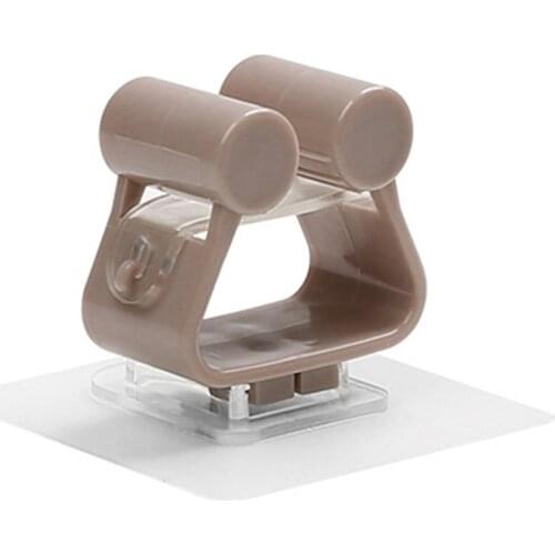 1 Pc Mop and Broom Holder Mop Organizer Garden Storage Rack Kitchen Tool Hanger Folding Rack Metal Tools Behind Doors/On Walls