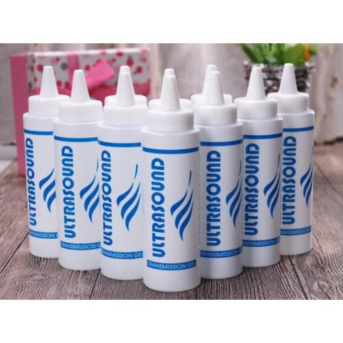 2 bottles ULTRASOUND TRANSMISSION GEL Fetal Doppler GEL Medical 250ML OP Teauty Freezing Hair Removal Gel