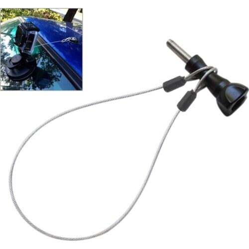 For Go Pro Accessories 60cm Stainless Steel Lanyard Tether for GoPro HERO5 4 Session GoPro Hero 5 Black edition/HERO 5 4 3+3 2 1