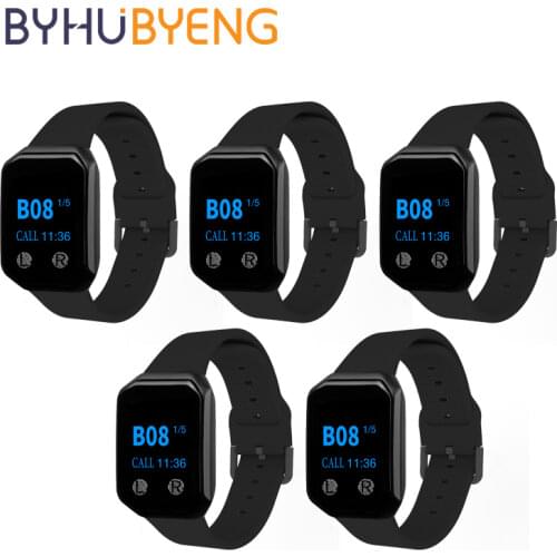 BYHUBYENG 5pcs Restaurante Equipments Pager Service A The Camarero Waiter Watch Nursing Aid Aide Soignante Restaurant