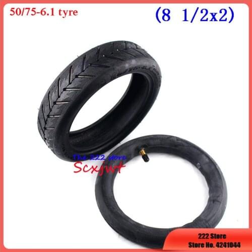 For Xiaomi Mijia M365 Electric Scooter Skateboard 50/75-6.1 Tire Inner Tube Inflatable Tyre 8 1/2X2 Tube Sets Parts Upgraded
