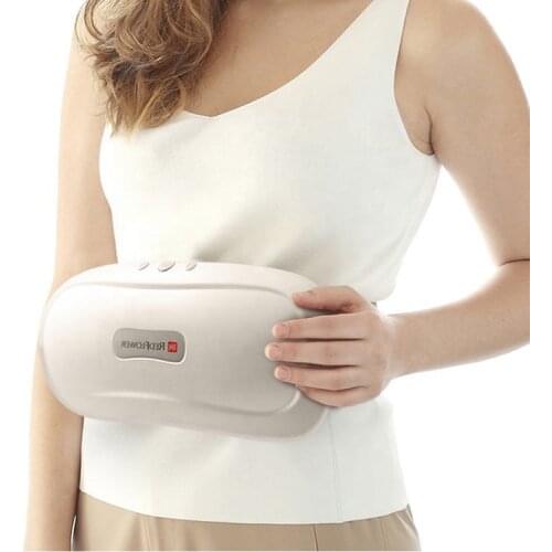 Electric Menstrual Air Heat Pad Belt Infrared Function Abdominal Massage Machine