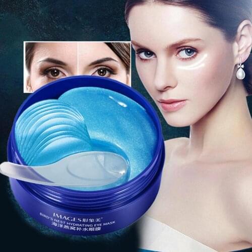 Hydrogel Eye Patches With Hyaluronic Acid And Red Algae Eye Pieces) Moisturizing Bags Eye (60 Mask Anti B2D4
