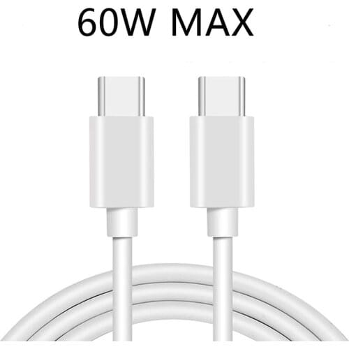 Usb Type C To Usb C Cable Pd 3.0 Usb c Super Fast Charge Type c Usb For Samsung Note 20 Xiaomi 10 Quick Charging Phone Cable