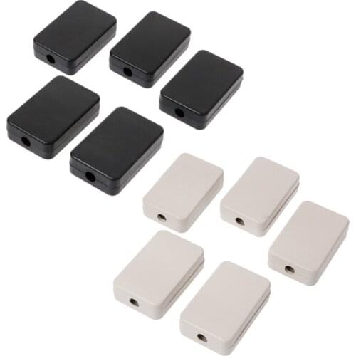 5 Pcs 55x35x15mm DIY Enclosure Instrument Case Plastic Electronic Project Box black/white Electrical Equipment