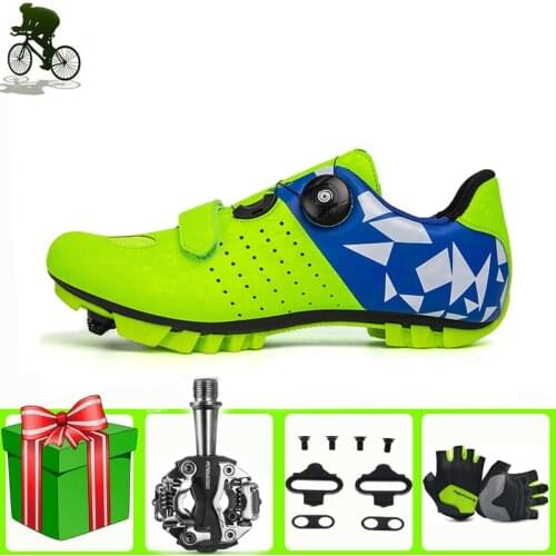 Mountain Bike Shoes Flat Cycling Shoes MTB Sneakers Men Bike Racing Women Cycle Bicycle Shoes Spd Cleat Footwear Bicicleta