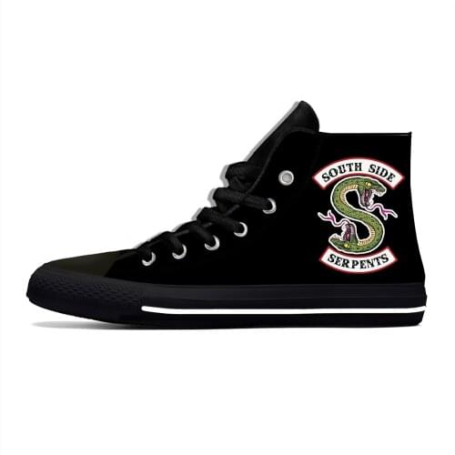 Riverdale South Side Novelty Design Lightweight High Top Canvas Shoes Men Women Casual Breathable Sneakers